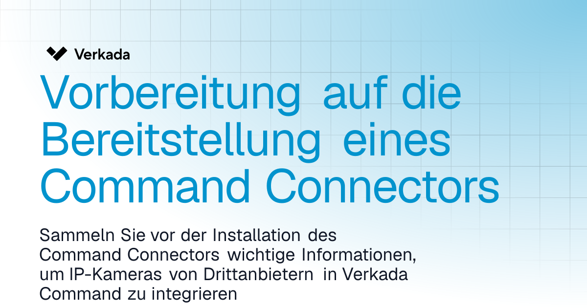 Vorbereitung auf die Bereitstellung eines Command Connectors | Command ...