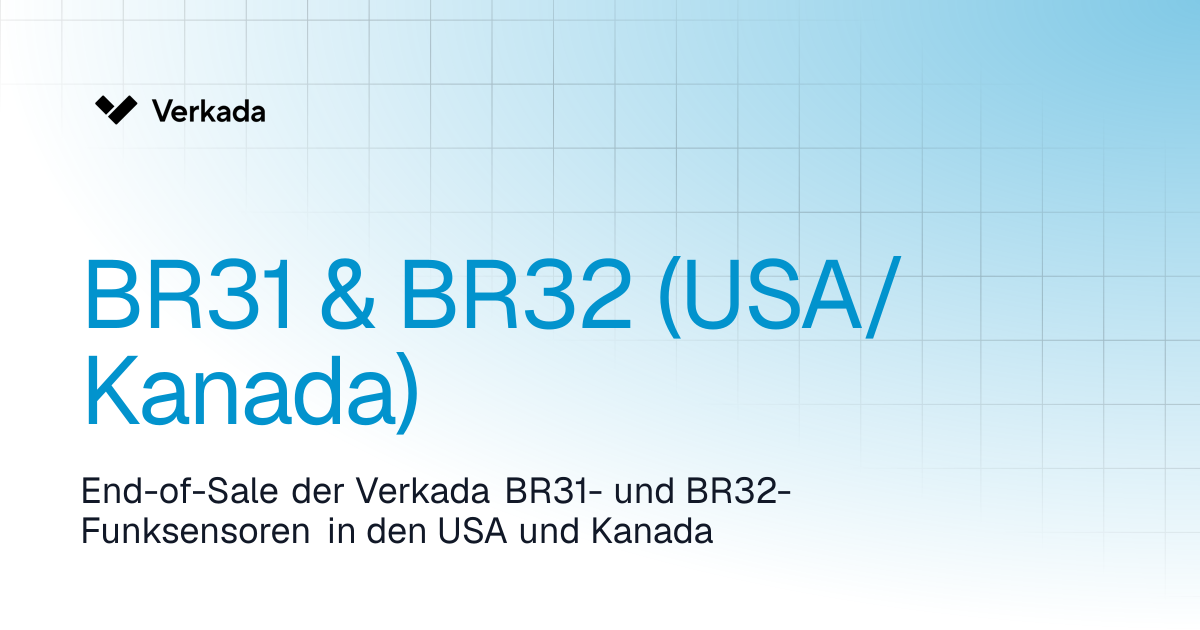 BR31 & BR32 (US/CA) | Command | Verkada Help