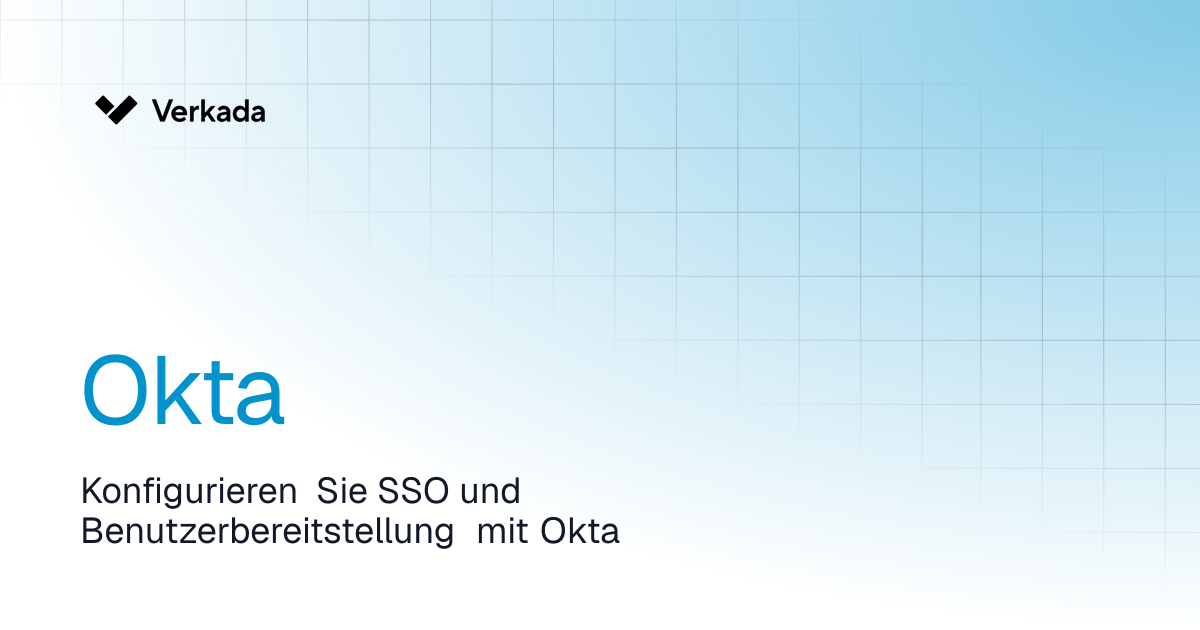 Okta | Command | Verkada Help