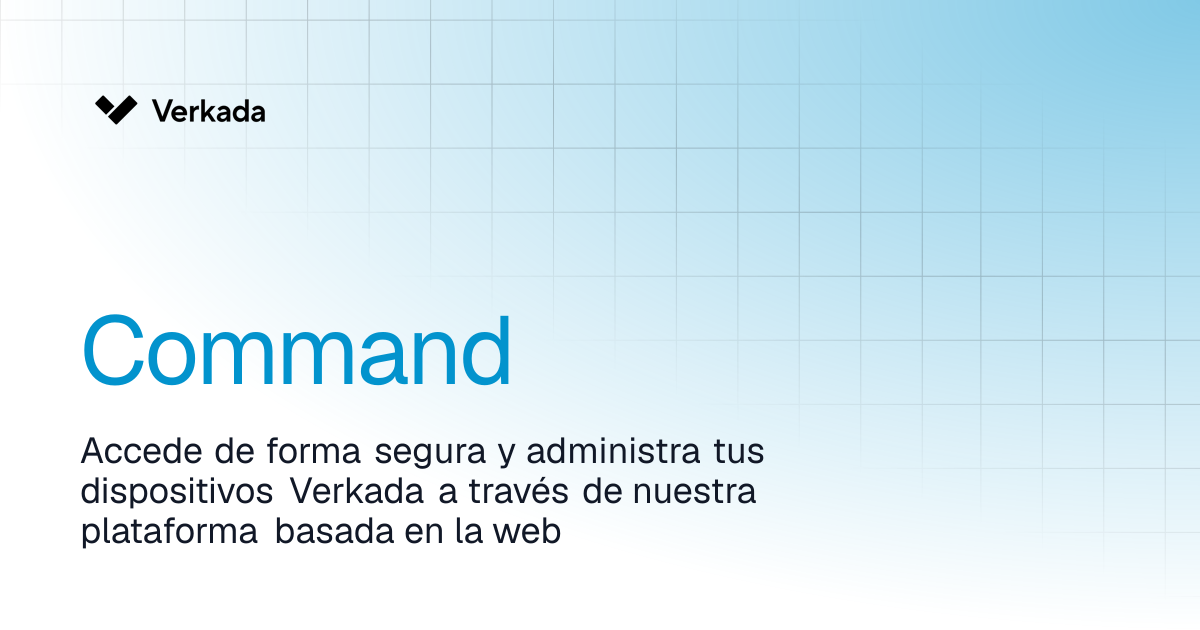 Command | Verkada Help