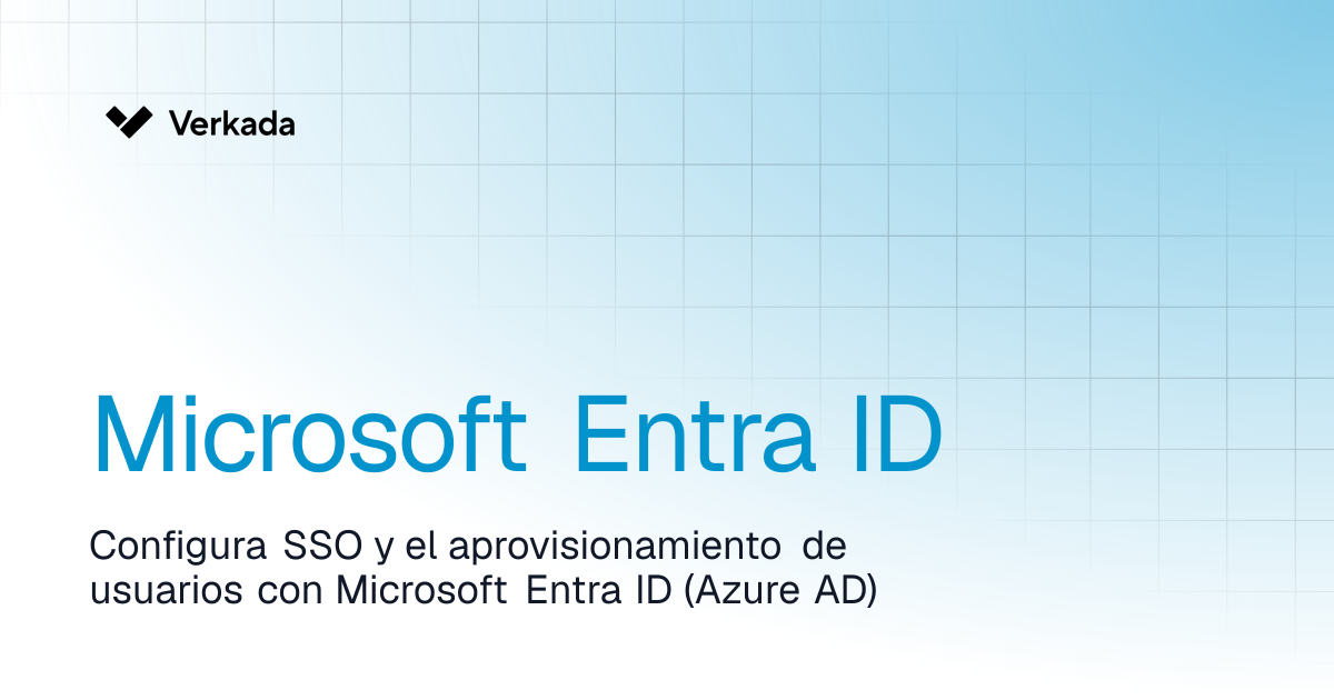 Microsoft Entra ID | Command | Verkada Help